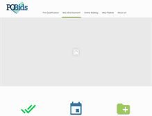 Tablet Screenshot of pqbids.com